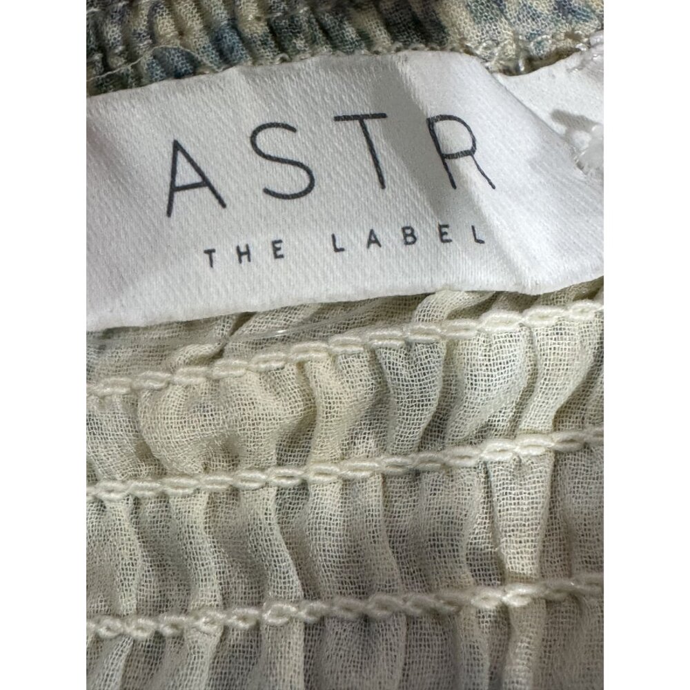 ASTR The Label Women Yellow Green Multi Mini Dress MEDIUM - Picture 7 of 9